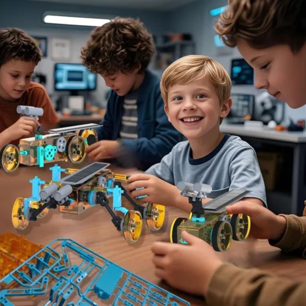 Robot Solar Mt 25 En 1 - Juguete Educativo Armar - Image 4