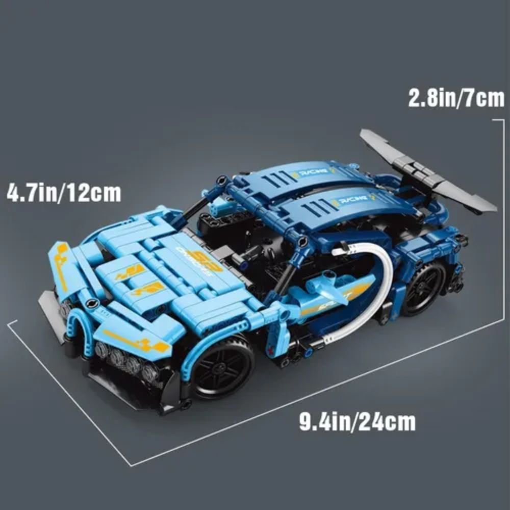 Juego De Construcción De Carro Deportivo Control - Image 5