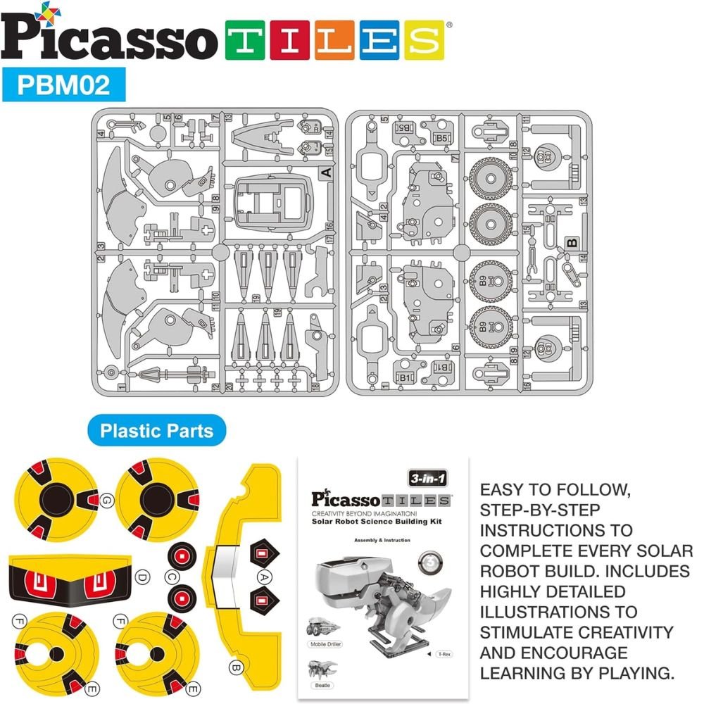 Robot Dinosaurio Solar Niño Joven (3 En 1) Educativo Entrega Inmediata - Image 5