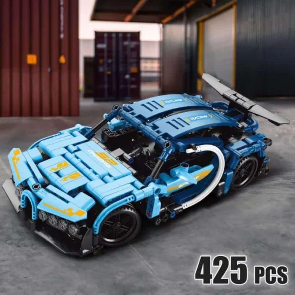 Juego De Construcción De Carro Deportivo Control - Image 6