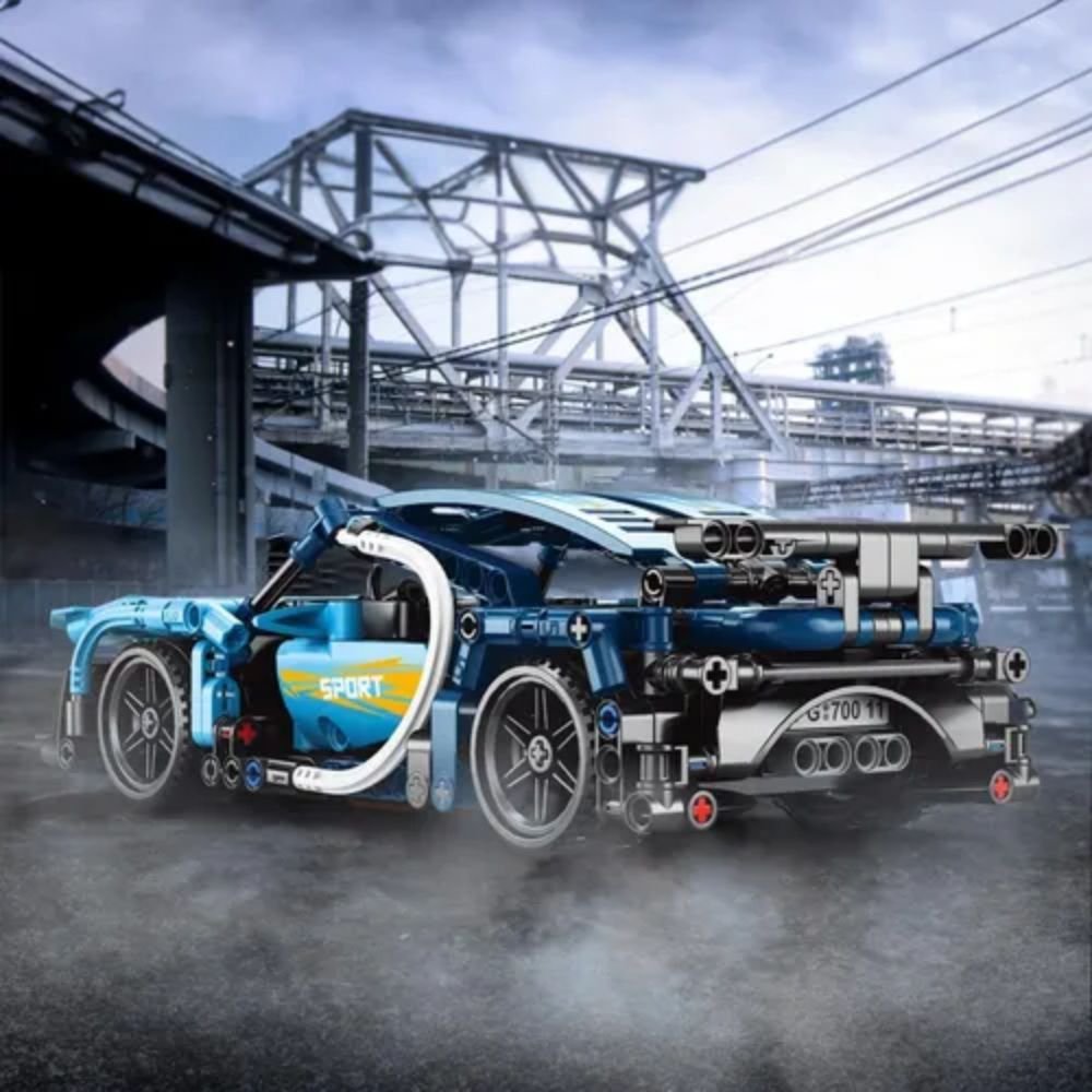 Juego De Construcción De Carro Deportivo Control - Image 7