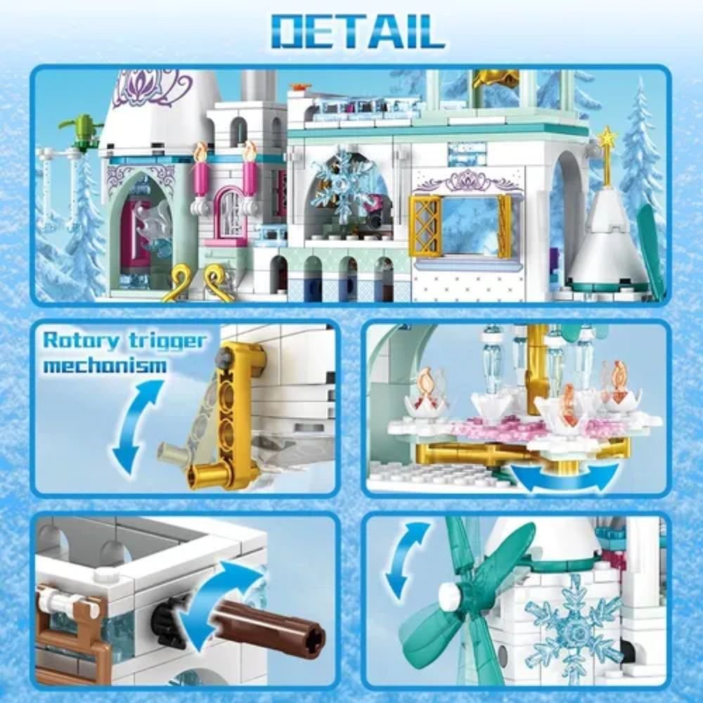 Castillo De Princesas Para Niñas, Juego De Construccion Juguete Stem - Image 7