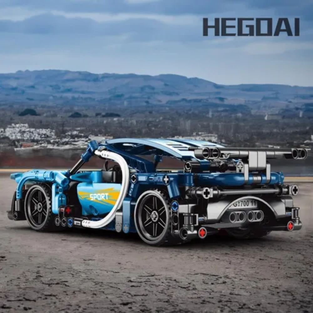 Juego De Construcción De Carro Deportivo Control - Image 8