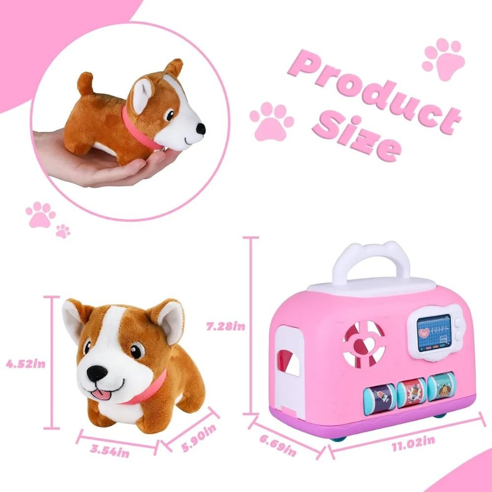 Kit Juguete Veterinaria Gifts2u Con 20 Piezas Y Estuche - Image 9