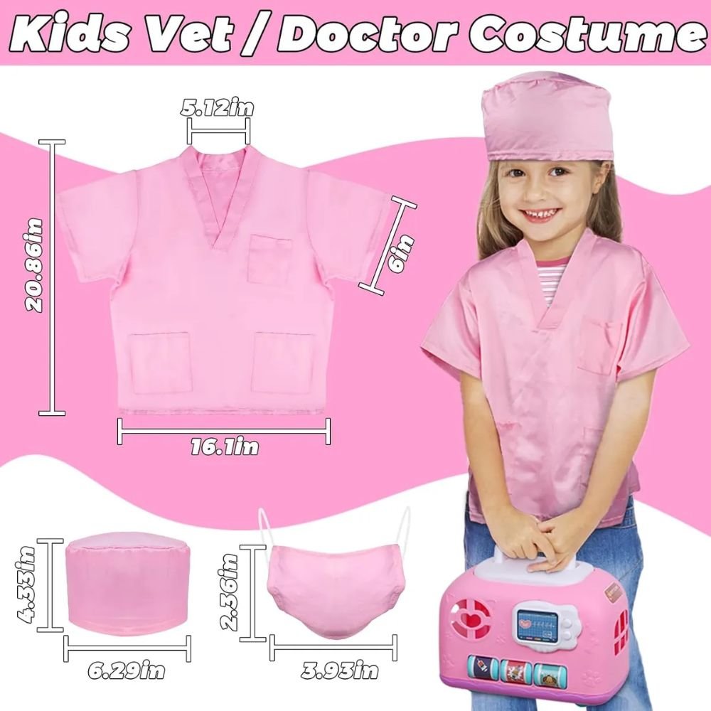 Kit Juguete Veterinaria Gifts2u Con 20 Piezas Y Estuche - Image 5