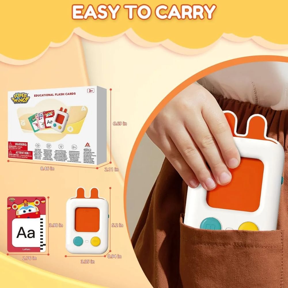 Flash Cards Juguete Para Niños De 3 A 5 Años, 212 Lados - Image 3