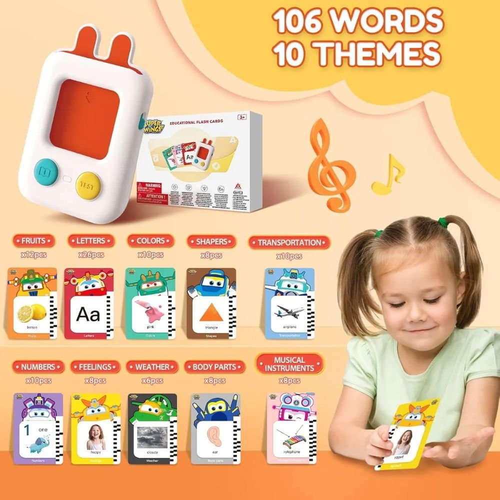 Flash Cards Juguete Para Niños De 3 A 5 Años, 212 Lados - Image 6