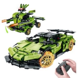 Juguetes De Construcción De Automóviles A Control Remoto Par