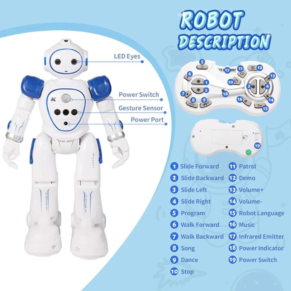 Robot Juguetes Para Niños: Gesto De Detección Inteligente - Image 3