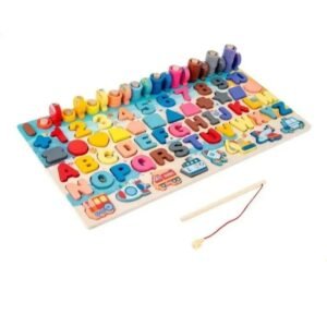 Set Alfanumérico De Tablero De Juguete Educativo Montessori