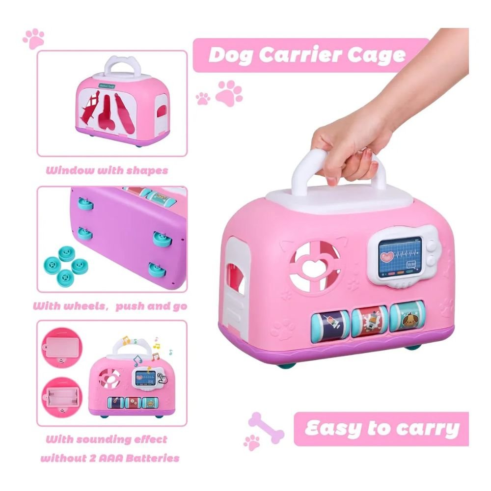 Kit Juguete Veterinaria Gifts2u Con 20 Piezas Y Estuche - Image 7