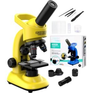 Microscopio Double Cc Monocular Kit Stem 40x-800x