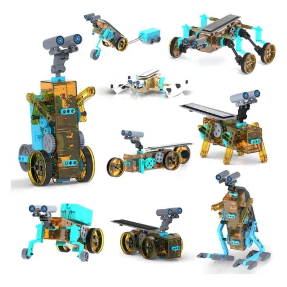 Robot Solar Mt 25 En 1 - Juguete Educativo Armar