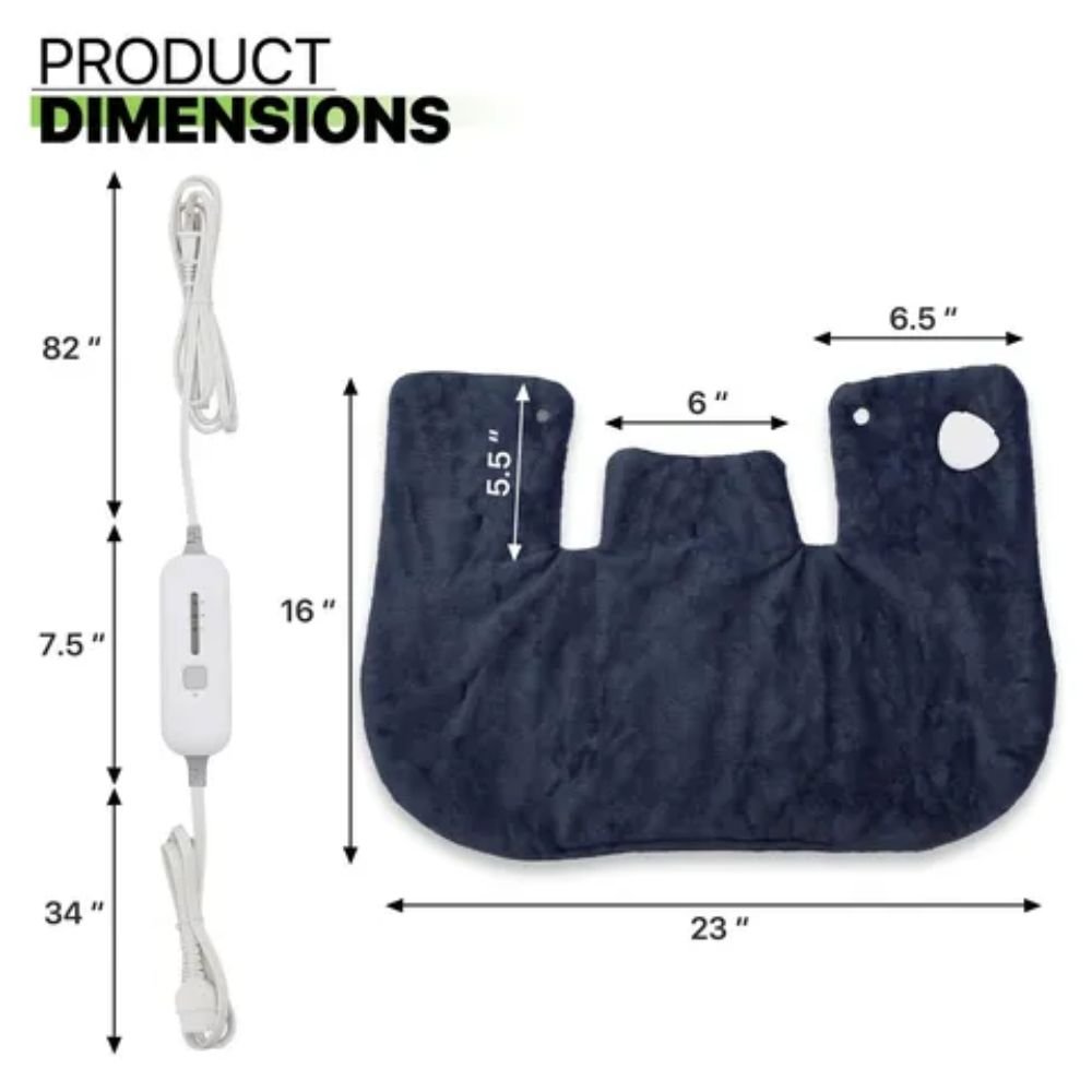 Manta Almohadilla Térmica Electrica Terapia Cuello, Hombro - Image 2