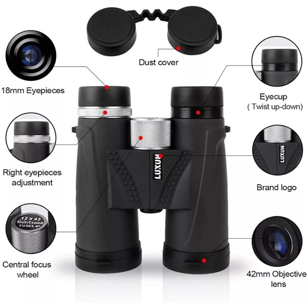 Binoculares Profesionales Potentes Hd + Estuche Entrega Ya - Image 4