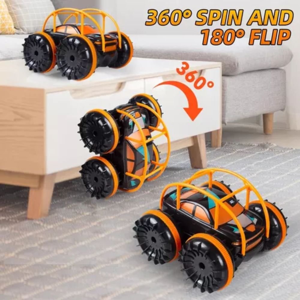 Carro De Control Remoto Anfibio, 360 Recargable Con Bateria Juguete - Image 7