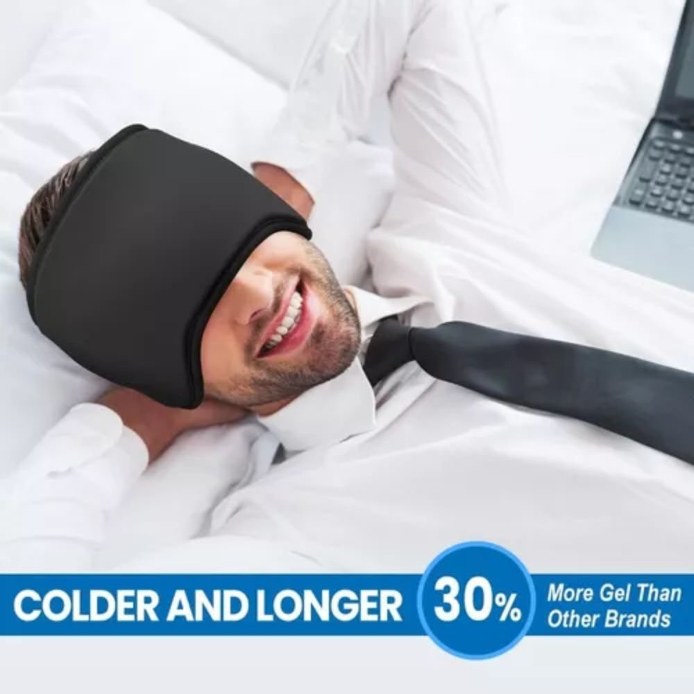 Gorro Gel Alivio Migraña, compresa Frio caliente - Image 7