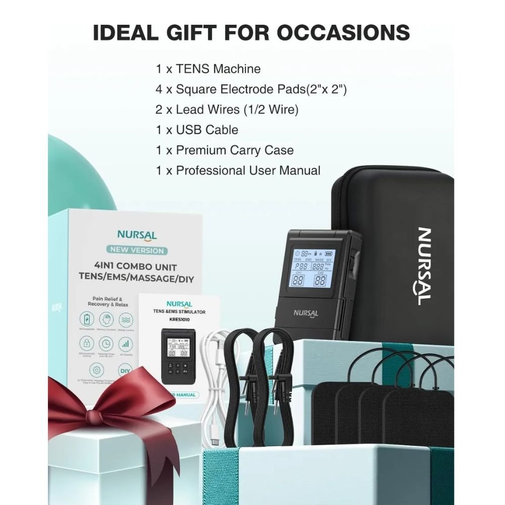 Nursal Estimulador Muscular 4 En 1 - 25 Modos Recargable - Image 7