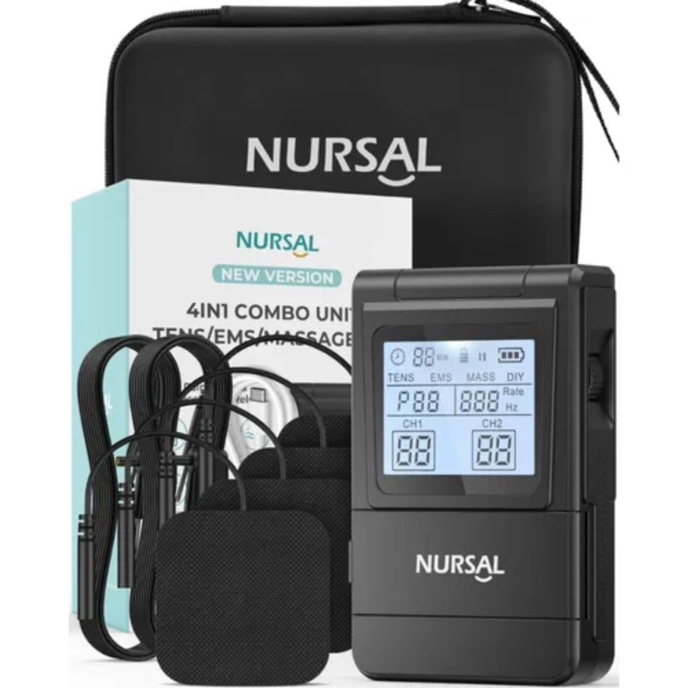 Nursal Estimulador Muscular 4 En 1 - 25 Modos Recargable