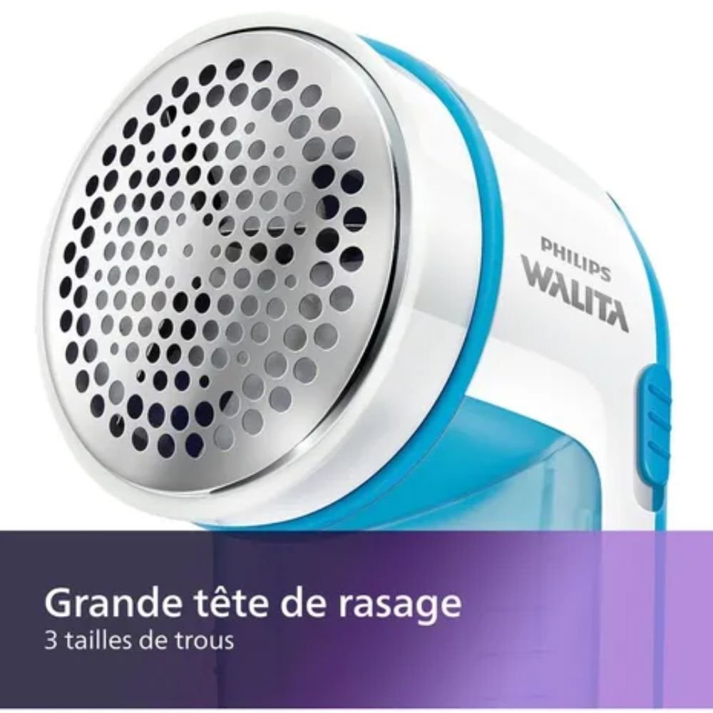 Philips Quita Motas Eléctrico Removedor De Pelusas Color Azul Claro - Image 2