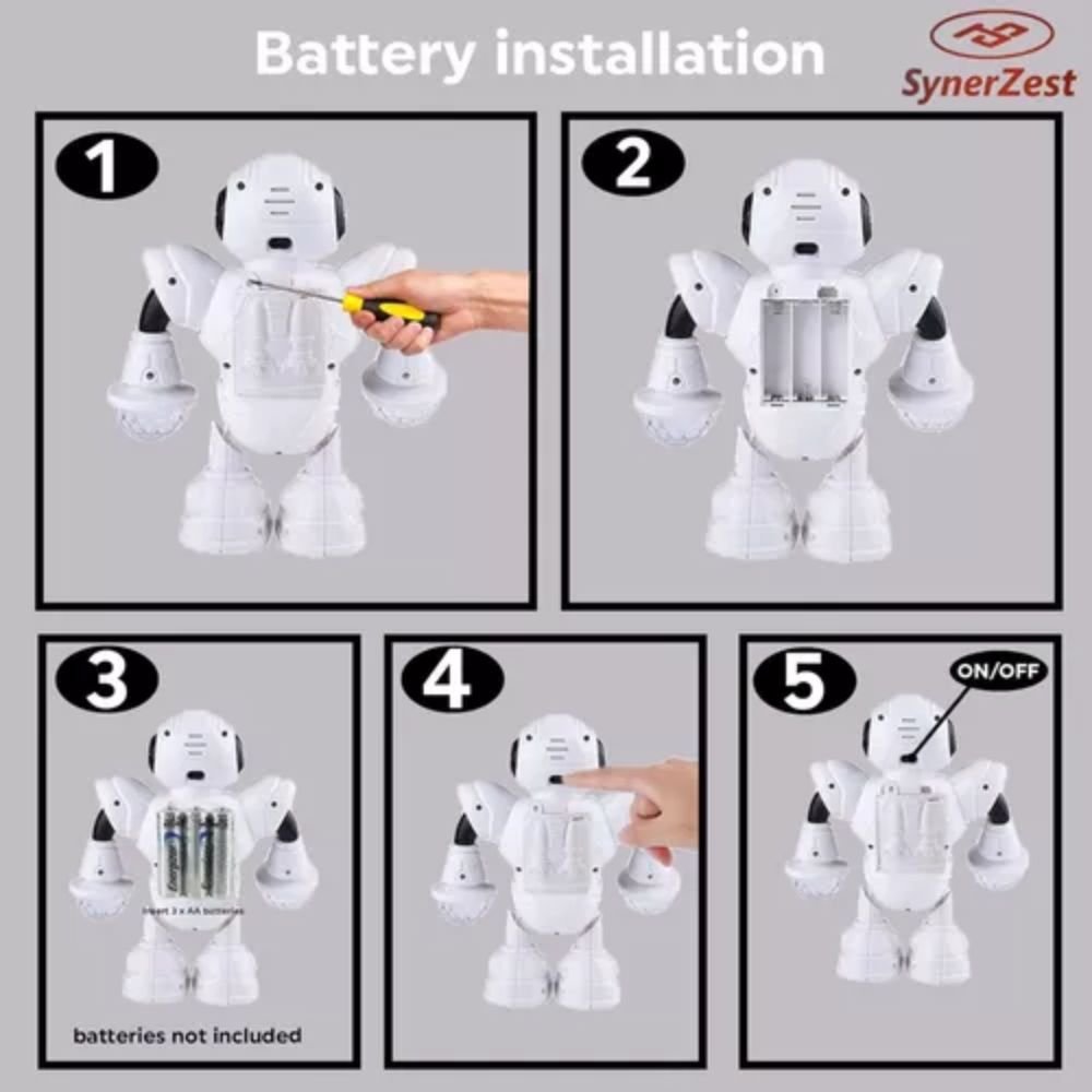 Robot Electr贸nico Juguete Ni帽os Baile Musica - Image 3